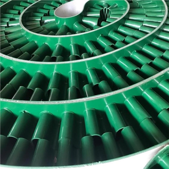 裙邊擋板輸送帶0724-4