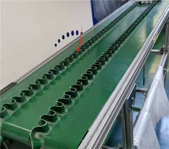 裙邊擋板輸送帶1020-3 裙邊擋板輸送帶1020-3