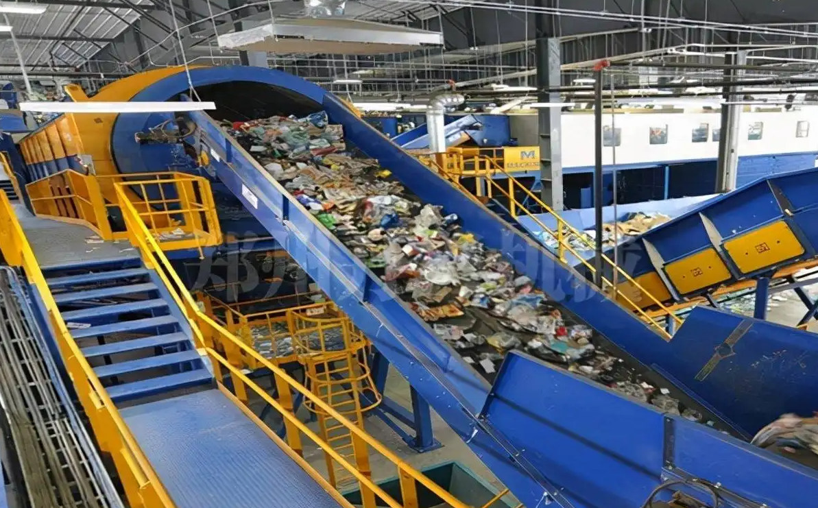 垃圾分選行業輸送帶應用案例 垃圾分選行業輸送帶應用案例