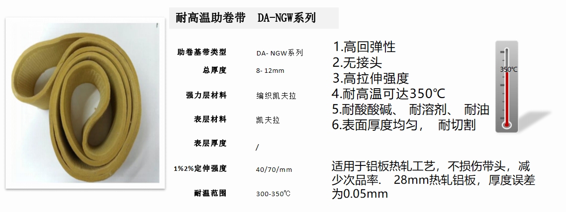 耐高溫助卷機(jī)皮帶 耐高溫助卷機(jī)皮帶