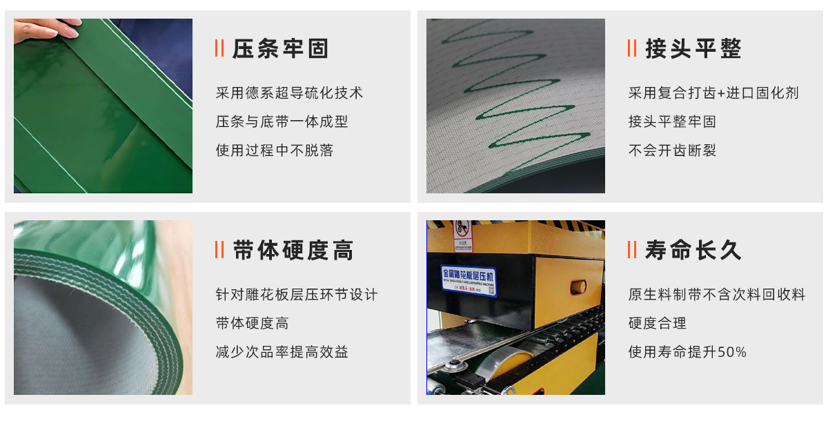 金屬雕花板輸送帶