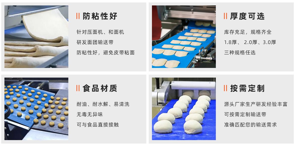 防粘面食輸送帶2.6